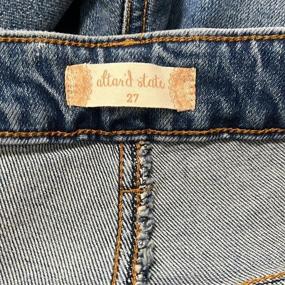 Altar’d State boyfriend fit distressed jeans size 27 - Picture 8 of 8